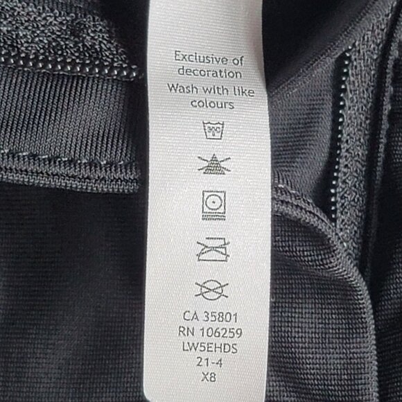 Lululemon City Sleek 5 Pocket Black Straight-Leg Pants Trousers. Size 2 - Picture 7 of 7